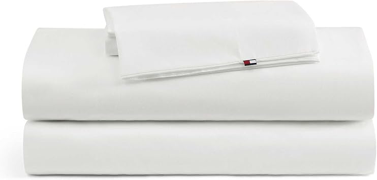 Tommy Hilfiger - Twin Sheet Set with Fitted Sheet & Pillowcases