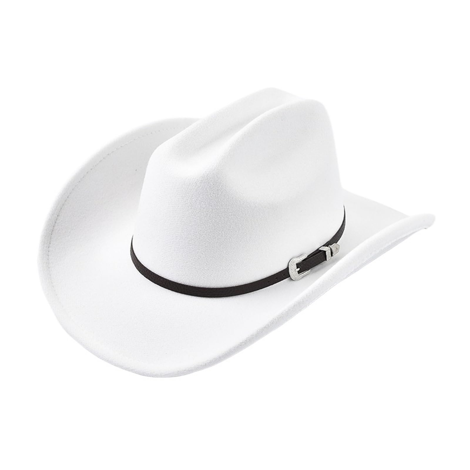 Sombrero Cowboy Cowboy Hat With Leather Vintage Gentleman Cowgirl Jazz Cloche Church Sombrero Hombre Caps Retro