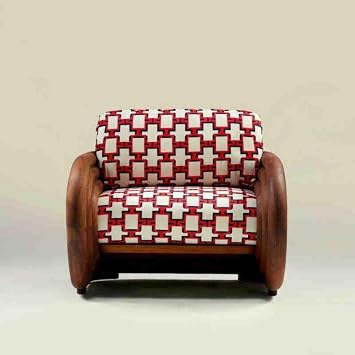 Modern Minimalist Solid Wood Lounge Chair, Double-Sided Designer Sofa Contemporary High-End Club, Hotel, Villa, or Show Flat Accent Chair