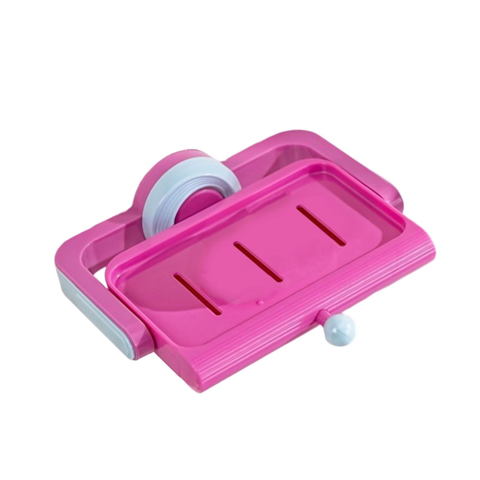 Xjdzineq Powerful Suction Soap Draining Strong Power Holder for Effortless Use in Bathroom Shower & Kitchen Cup
