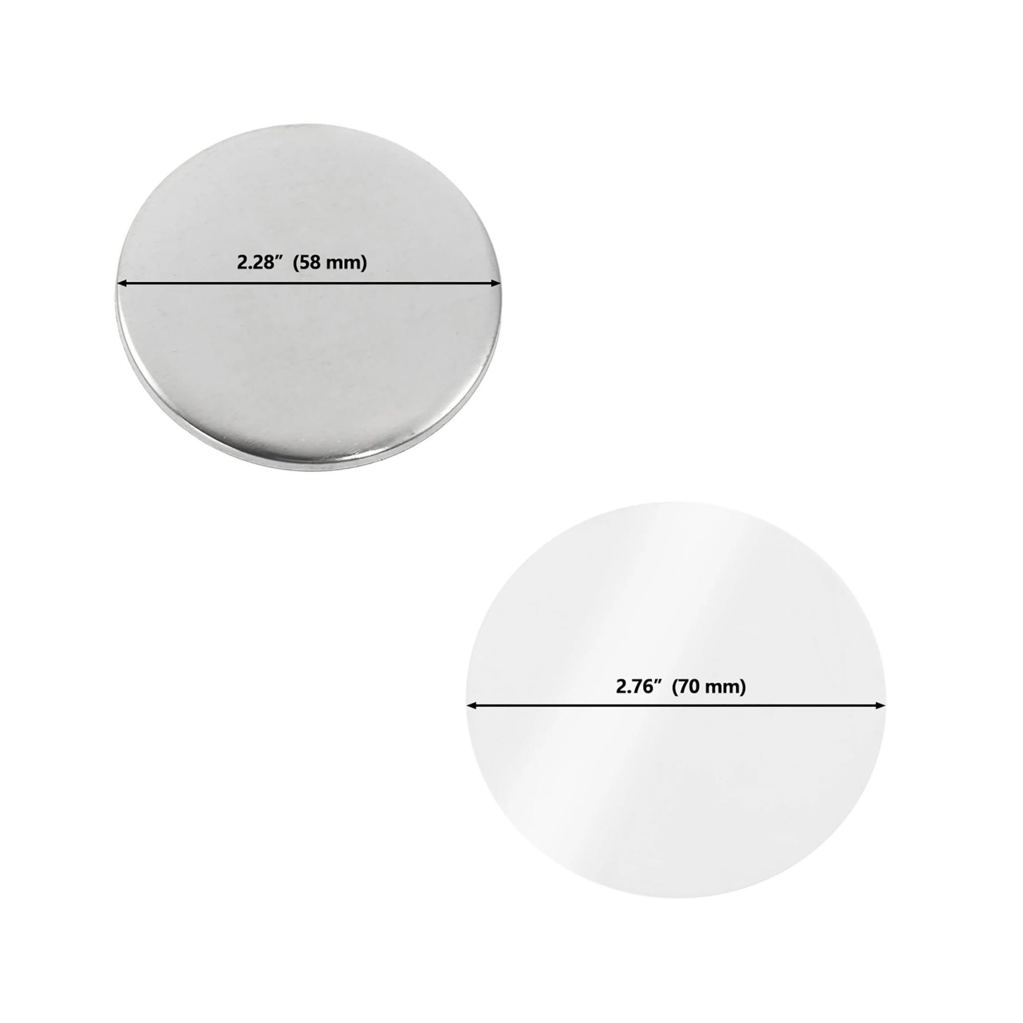 100 pièces aimants for réfrigérateur Badge bouton 25mm 32mm 58mm bricolage fort magnétique réfrigérateur autocollant fabricant de matériaux vierges fabrication efficace
