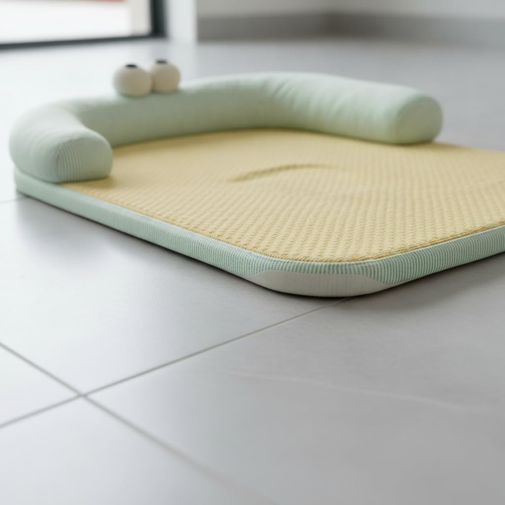Cuccia per cani piccoli, tappetino estivo con memory foam per animali domestici, per il, Style 1