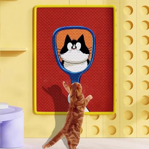 Tapis à griffures autocollant pour chat d'intérieur, planche adhésive - 3