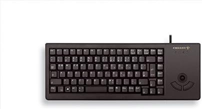 ZF Electronics Cherry G84-5400 Xs Trackball Keyboard - USB - 88 Keys - Black - English (us) - Weee, Rohs Complianc