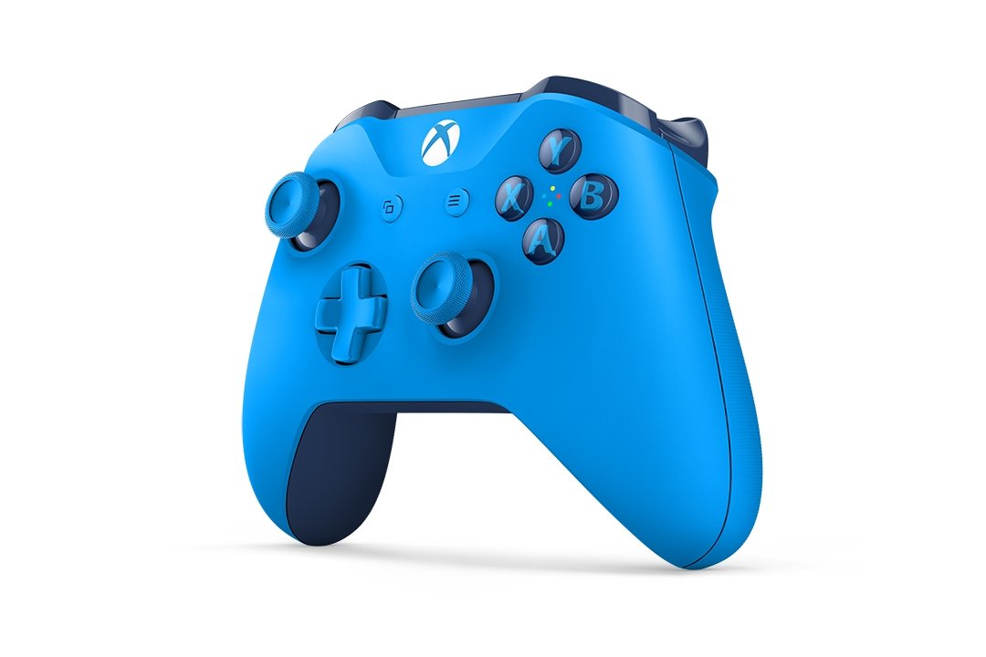 Amazon | Xbox One ワイヤレスコントローラー (ブルー) | ハンドル
