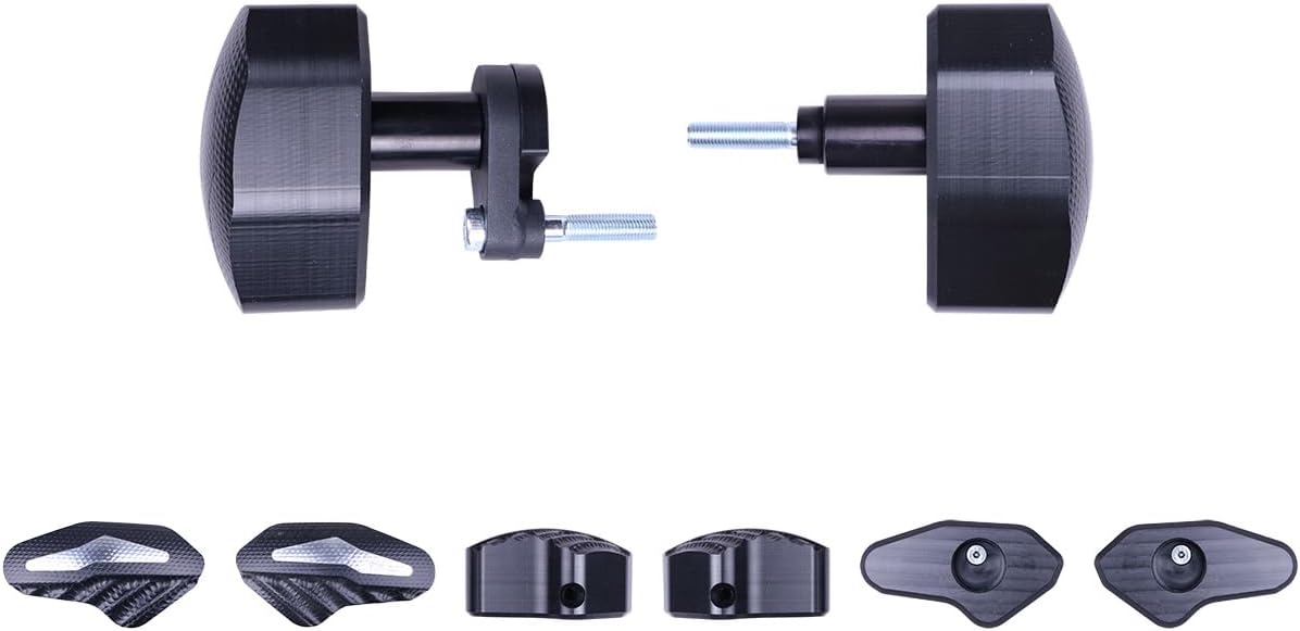 T-Rex Racing No Cut Frame Sliders Compatible with Yamaha 2009-2016 YZF-R6 - Black