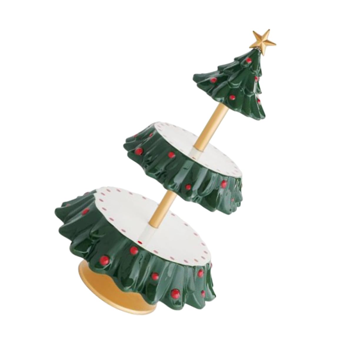 Kichvoe Weihnachtsteller und Snackplatte 1 Stück aus Langlebigem Material für Festliche Buffets und Desserttische Sorgt für Geordnete Präsentation von Snacks und Süßwaren