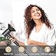 Haar Diffuser LKV Haardroger Diffuser Opzetstuk voor Krullend en Natuurlijk Golvend Haar Volumenspender für Locken & Wellen, Leichtes Design für Reise & Heim