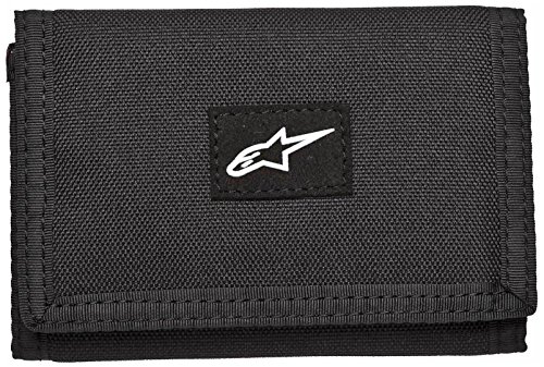Alpinestars Friction Trifold Wallet Cinturón, Schwarz/Schwarz, Talla única para Hombre