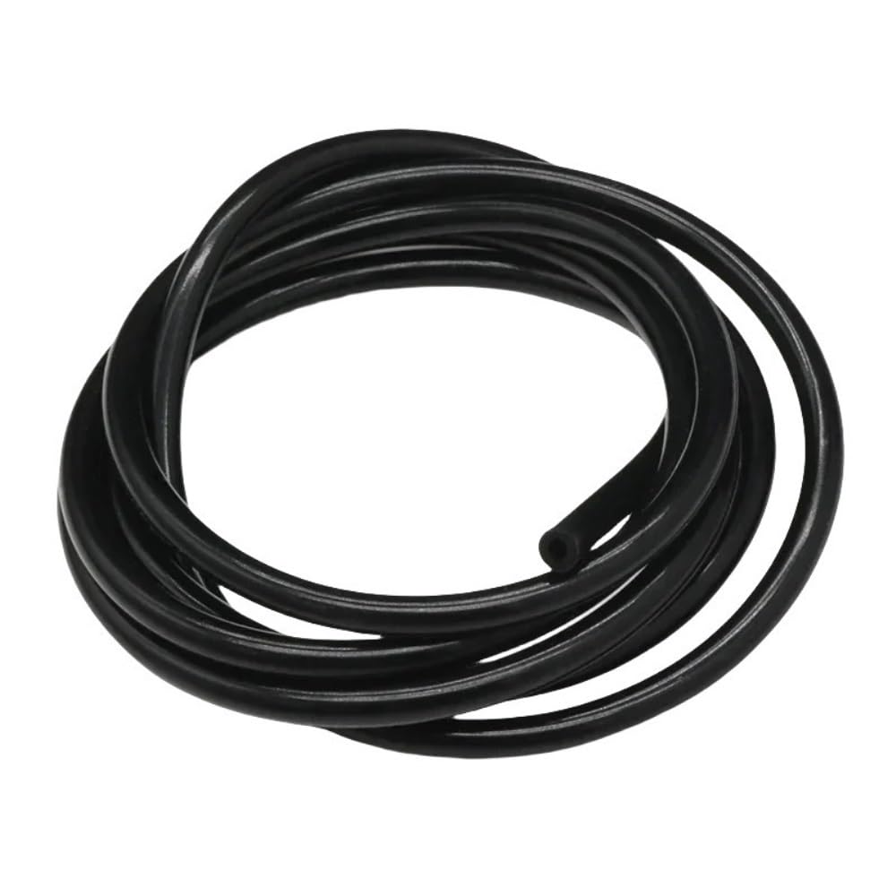 Gohapy Black Flexible Hollow Tube 1 Piece Vacuum Silicone Hose Pipe Length 1Meter, Blue Replacement Tube Id 4Mm 10Mm 8Mm(,10Mm)