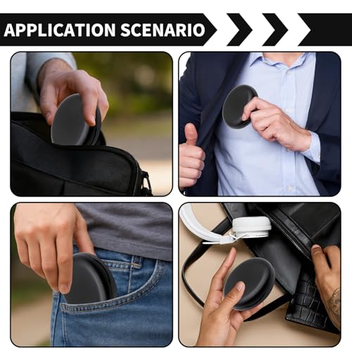 Zahnspangendose 2 Stück, Zahnschienen Box mit Spiegel, Hygienische Aufbewahrungsdose für Aligner, Knirscherschiene und Zahnprothesen, Reisegerecht mit Magnetverschluss (Schwarz)