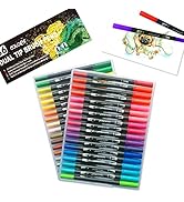 Amazon.co.jp: Inoranges 水性ペン 120色セット カラーペン ツイン