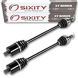 Sixity 2015 for Polaris 1000 Ranger RZR XP 4X4 Rear Left Right Axles XT Pair Back Driver Passenger...