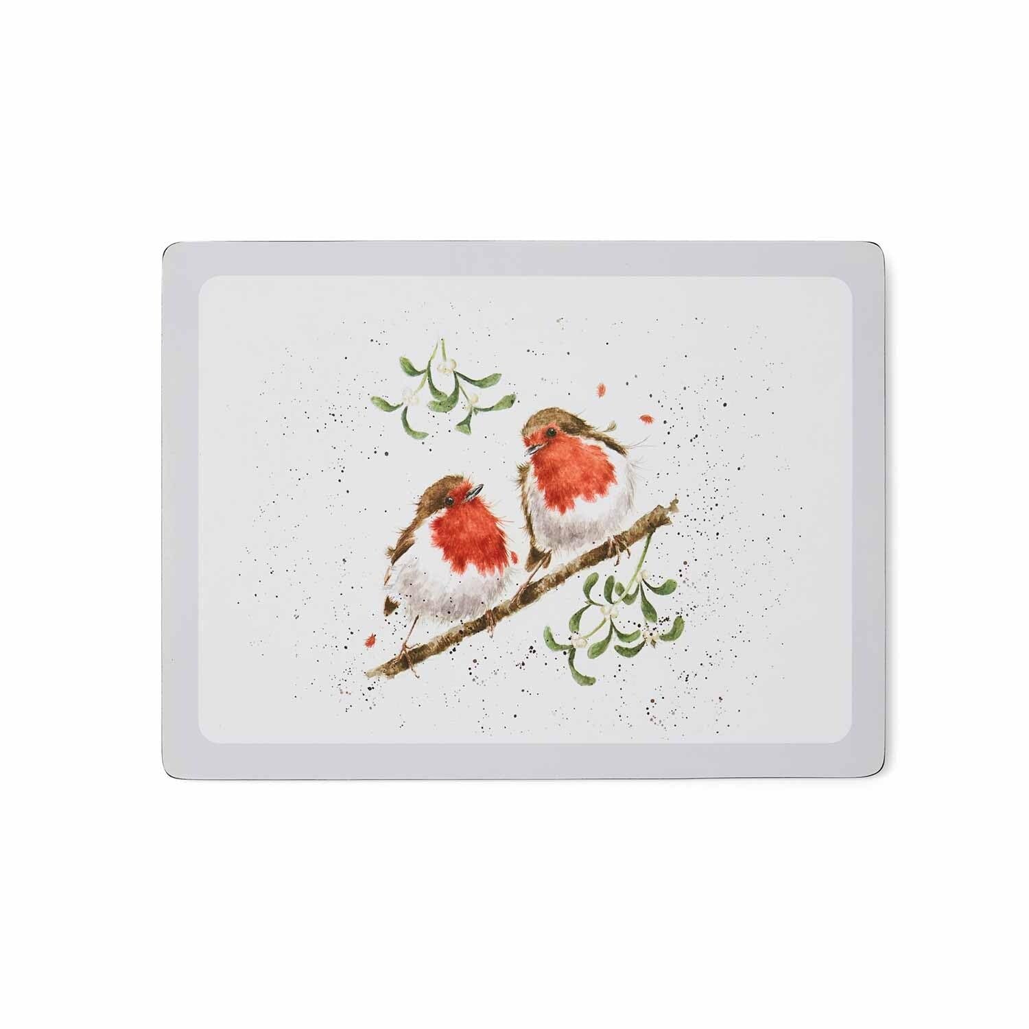 Pimpernel Wrendale Lot de 4 grands sets de table de Noël Code produit : X0010648976.