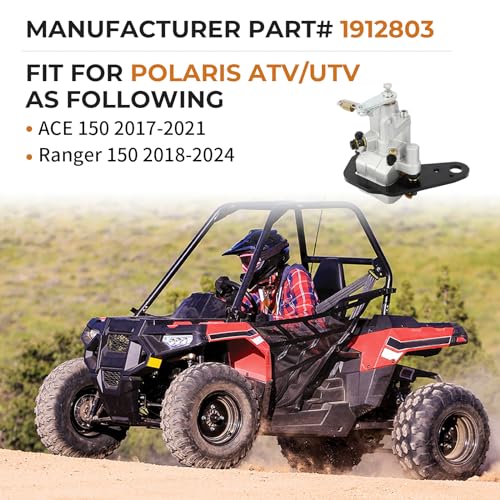 Rear Brake Caliper Disc Brake Caliper Assembly for Polaris ACE 150 Ranger 150 2017-2024 1912803 by M MATI - Used condition - Image 2