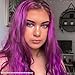 Arctic Fox Semi-Permanent Hair Color, Vegan & Cruelty-Free, Ammonia-Free, Conditioning, Long-Lasting, For All Hair Types, Vivid Purple Dye, 8 fl oz, Violet Dream