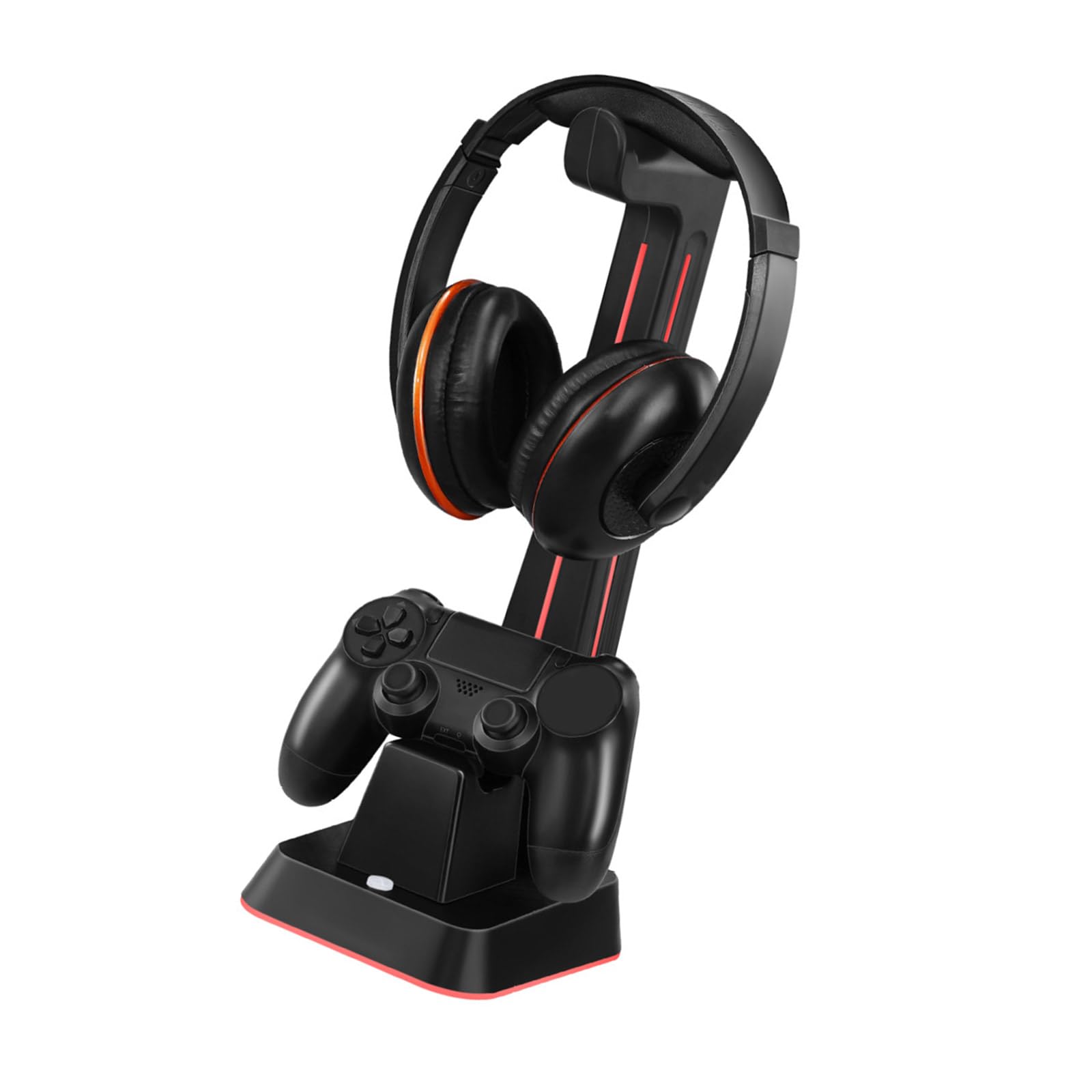 Controller Dock Station di ricarica con supporto per cuffie Doppia porta USB per Gamepad Supporto di ricarica desktop