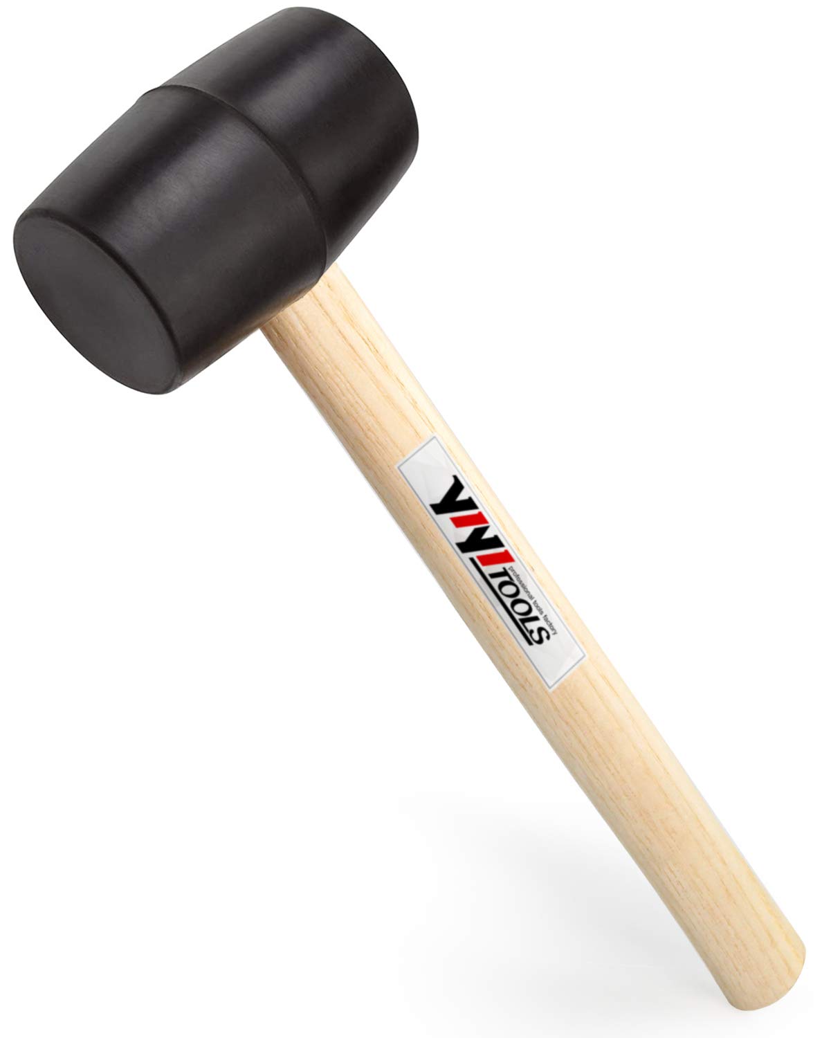YIYITOOLS Rubber Mallet – 8oz Durable Hammer -9