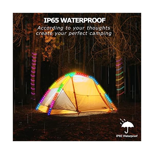 Goutong led rope lights,110v,waterproof,connectable, power socket connector fuse holder, indoor/outdoor use, ideal for backyards, decorative lighting - image 3