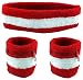 Funny Guy Mugs Sweatband Set (3-Pack: 2 Wristbands with Zipper/Wrist Wallet & 1 Headband)