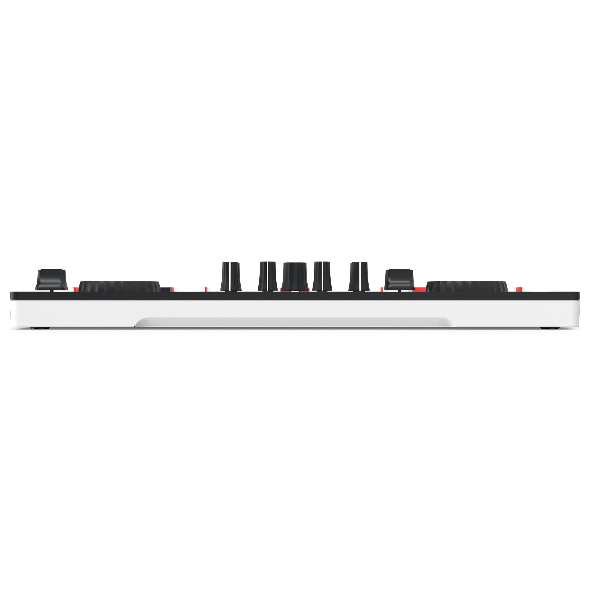 Numark Mixtrack Go Kompakter Bluetooth-DJ-Controller mit Stems-Control | 2-Deck-DJ-Mixer, für Anfänger & mobile DJs, Smart Fader, USB-C, Serato DJ Lite & Algoriddim djay, Gen 4