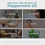 Viva Doria 100% Pure Northwest Peppermint Essential Oil, Undiluted, Food Grade, Steam Distilled, Made in USA, 30 mL (1 Fluid Ounce) - Image 2