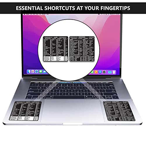 Sticker con accesos directos para teclado Mac y Windows miniatura 4