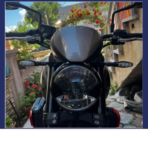 Pare-brise haut de gamme Trident 660 saute-vent élégant