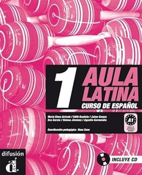 Paperback Aula Latina 1 Libro del alumno + CD: Aula Latina 1 Libro del alumno + CD Book