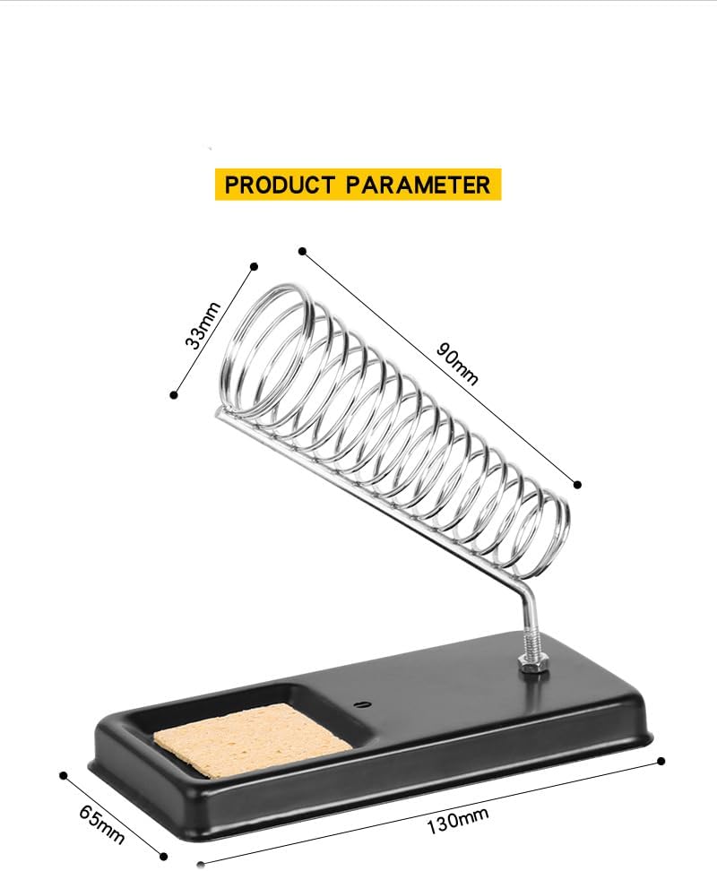 Metal Square Soldering Iron Stand,Type A Soldering Iron Holder,Welding Tool Accessory Kit for Soldering Stations (20 PACK)
