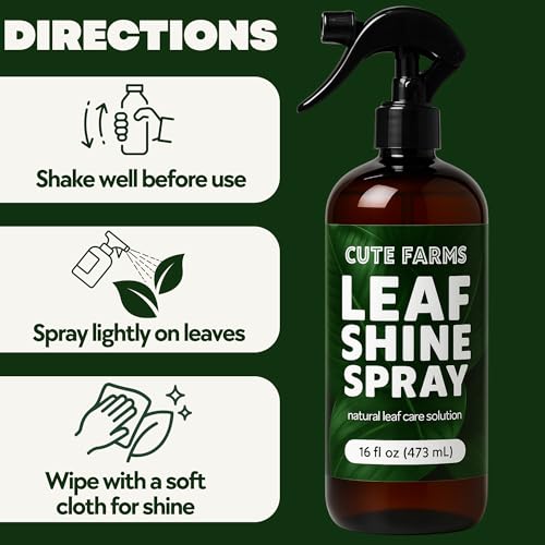 Leaf Shine Spray (16 FL OZ) para Plantas de Interior y Exterior miniatura 3
