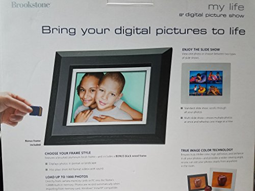 brookstone digital picture frame - 8
