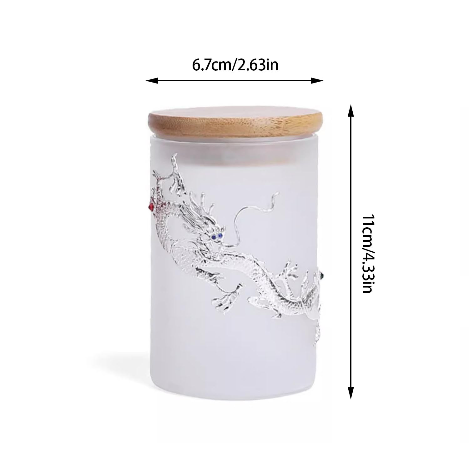 Organizador de Bolsitas de Té Latas de té esmaltadas de estilo chino, pequeñas latas de almacenamiento portátiles for el hogar, juegos de té de Kung Fu retro hechos a mano, almacenes de té de almacena