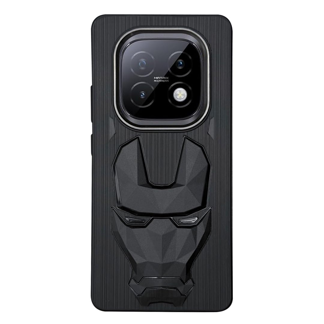 NIUKIN Soft Back Case for Realme Narzo 70 Turbo 5G Black - Image 1