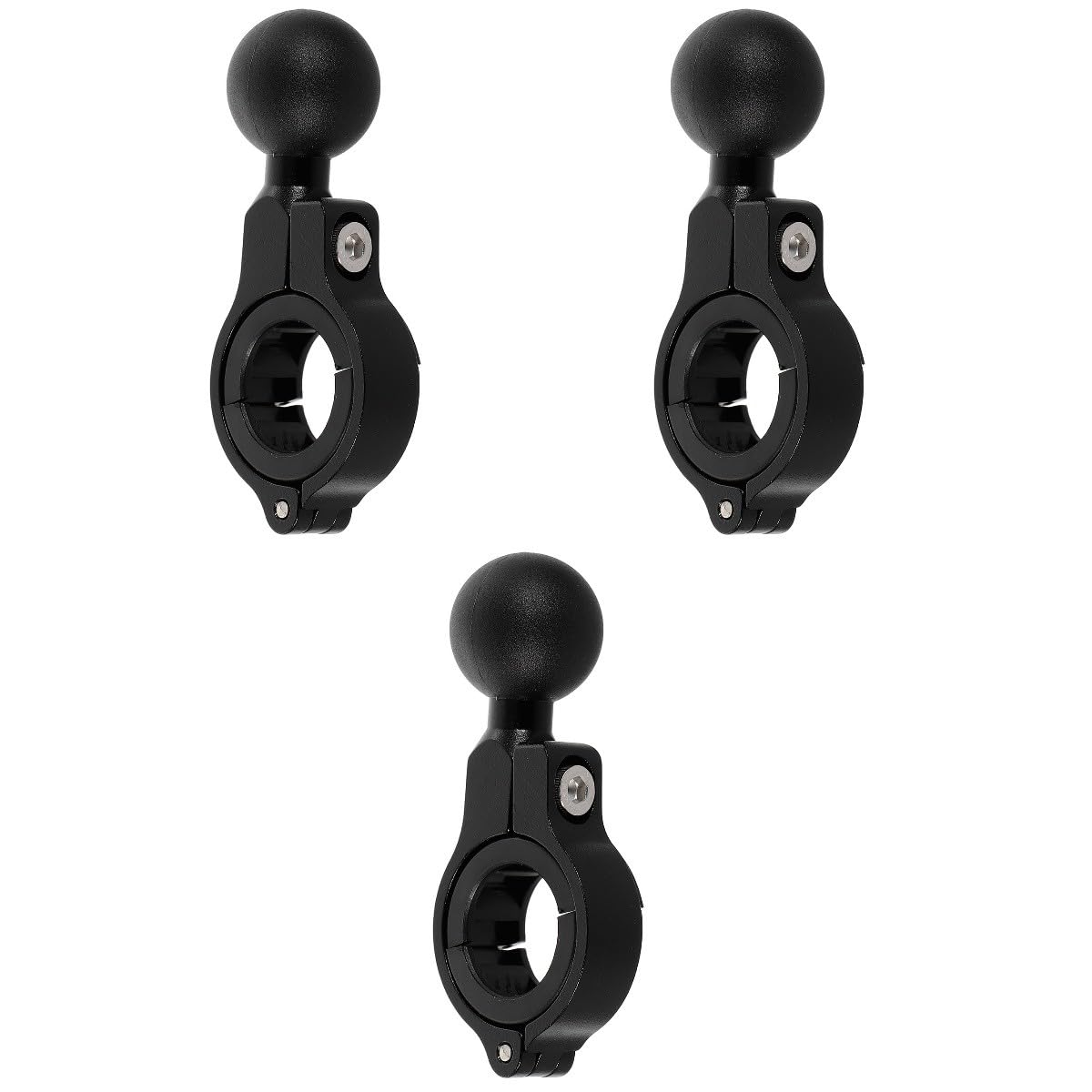 PartyKindom 3ensembles Support De Guidon Aluminium pour Téléphone Et Caméra Fixation pour Et Trottinettes