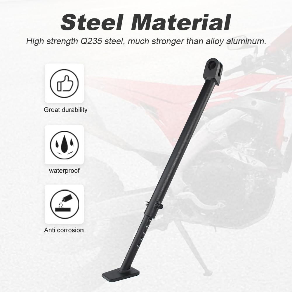 0-3 Inch Adjustable Kickstand For Honda 2021-2025 CRF450RL 2019-2020