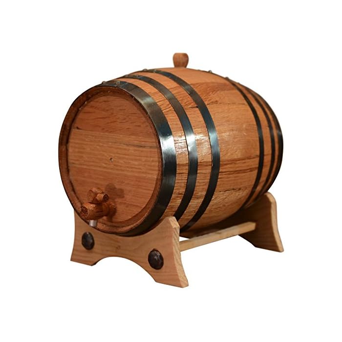Buy 5 Liters American Oak Aging Barrel Handcrafted using American