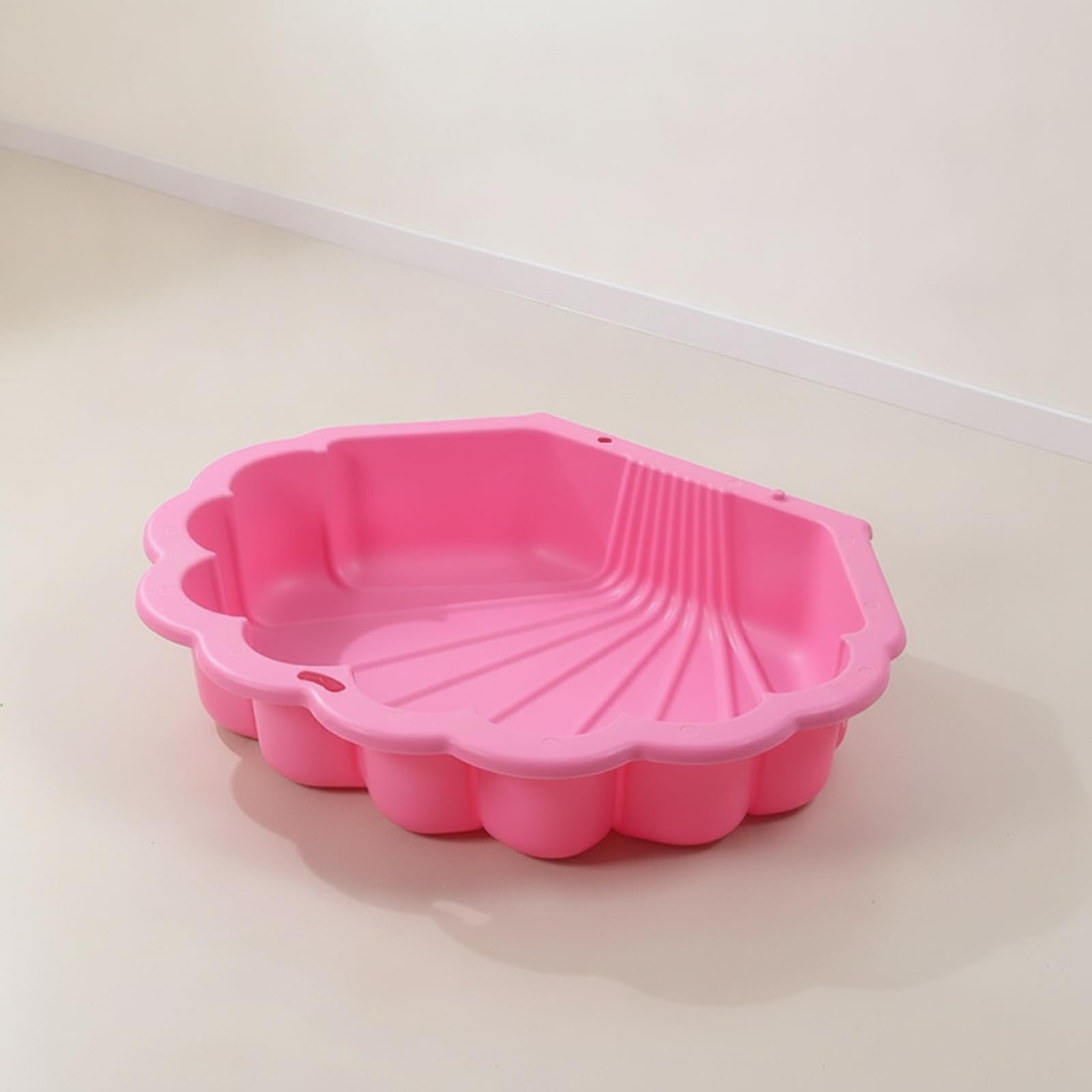 Sensorikbecken abgerundet Sandspielschale leicht zu reinigen Wasserspielschale für Zimmer, Grün