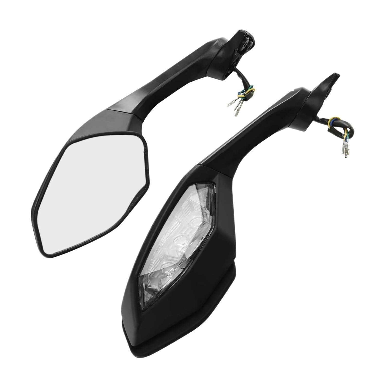 Espejos Retrovisores Motocicleta Espejos Retrovisores Motocicleta Señal Giro LED Para YZFR6 Para R1S Para R1 Para R1M 2015 2016 2017 2018 2019 2020 2021-2025 Espejos Retrovisores Moto