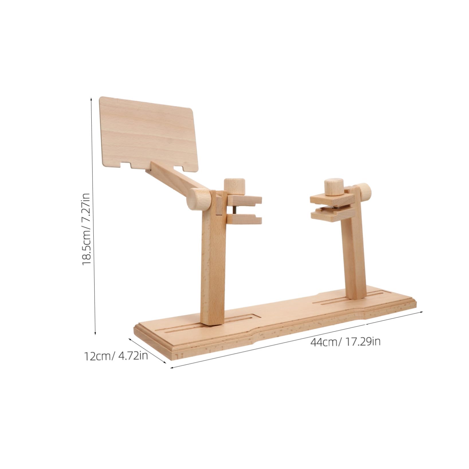 EXCEART Telaio Ricamo in Legno Supporto Strumento per Ricamo Manuale di Accessori per Punto Croce per Amanti del Fai da Te e Principianti