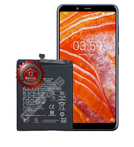 Image of THE BATTERY STORE Original battery HE363 Original Battery Compatible for Nokia 8.1 X7 3.1 Plus TA-1119 TA-1128 TA-1099 TA-1113 TA-1115 TA-1131 TA-1121 TA-1225 TA-1125 TA-1113 TA-1117 battery with 1 year warrenty (FOR NOKIA HE363)