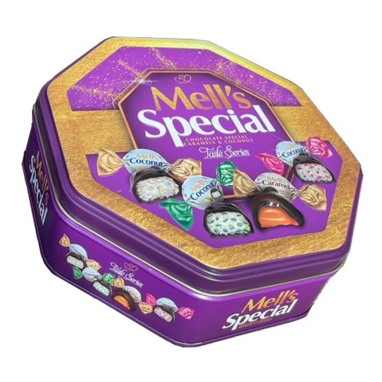 MELL'S SPECIAL Sütlü Çikolata & Özel Karamel & Özel Hindistan