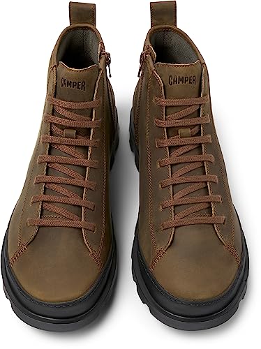 Camper Brutus - Ankle Boots For Men - Brown, Size 41, Suede - 3