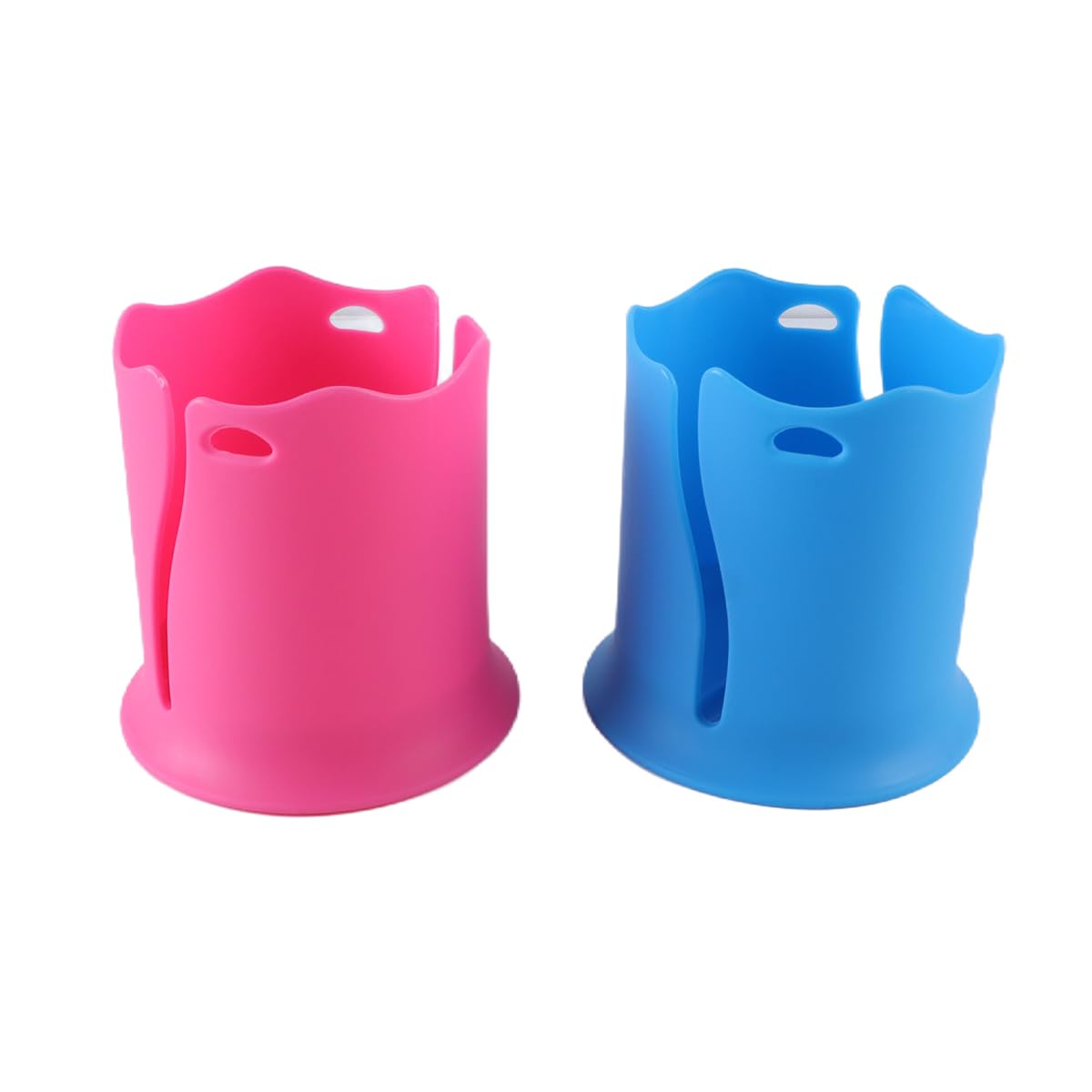 Ubric Lot de 2 porte-gobelets pour planche de paddle SUP, kayak, crème solaire, haut-parleurs étanches (bleu, rouge)