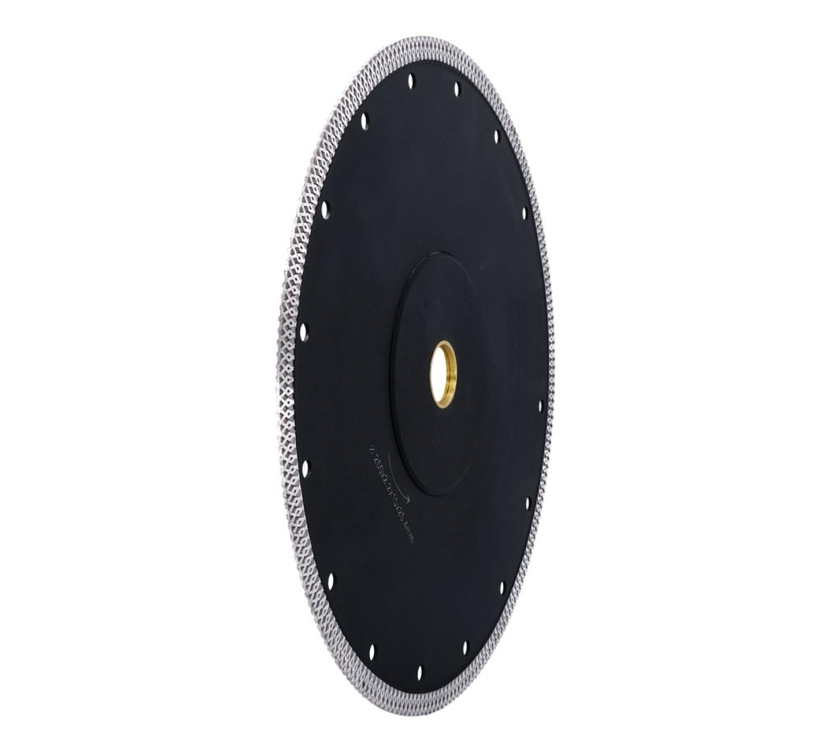 Diamentowa tarcza szlifierska do szlifierek, 1 sztuka 10 cali 250 mm diamentowa tarcza tnąca płytki ceramiczne porcelana marmur okrągły do ​​szlifierki kątowej supercienki dysk tnący