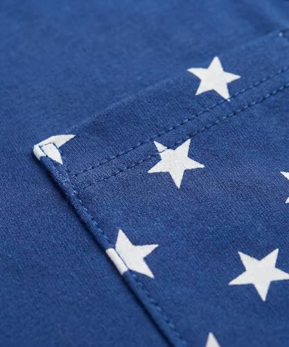 Image of Unique Baby Boys American Boy 4th of July 2pc Tank Shorts Set