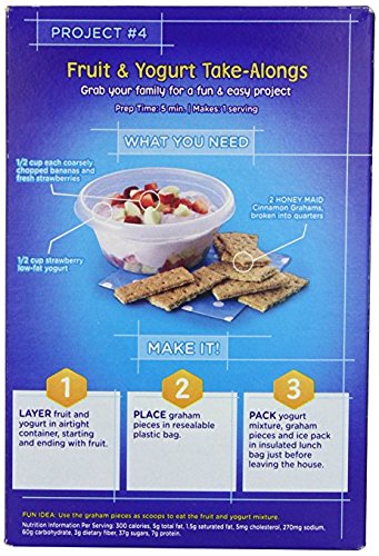 Honey Maid Grahams Cinnamon Crackers, 14.4-Ounce Boxes (Pack of 12)
