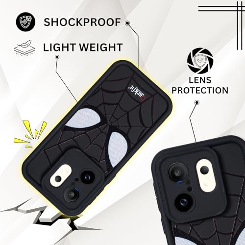 Image of DARKFIT Back Case Cover Compatible for Vivo X200 FE | Silicone Case | Camera & Body Protection| Shock Proof | for Vivo X200 FE | Color Black
