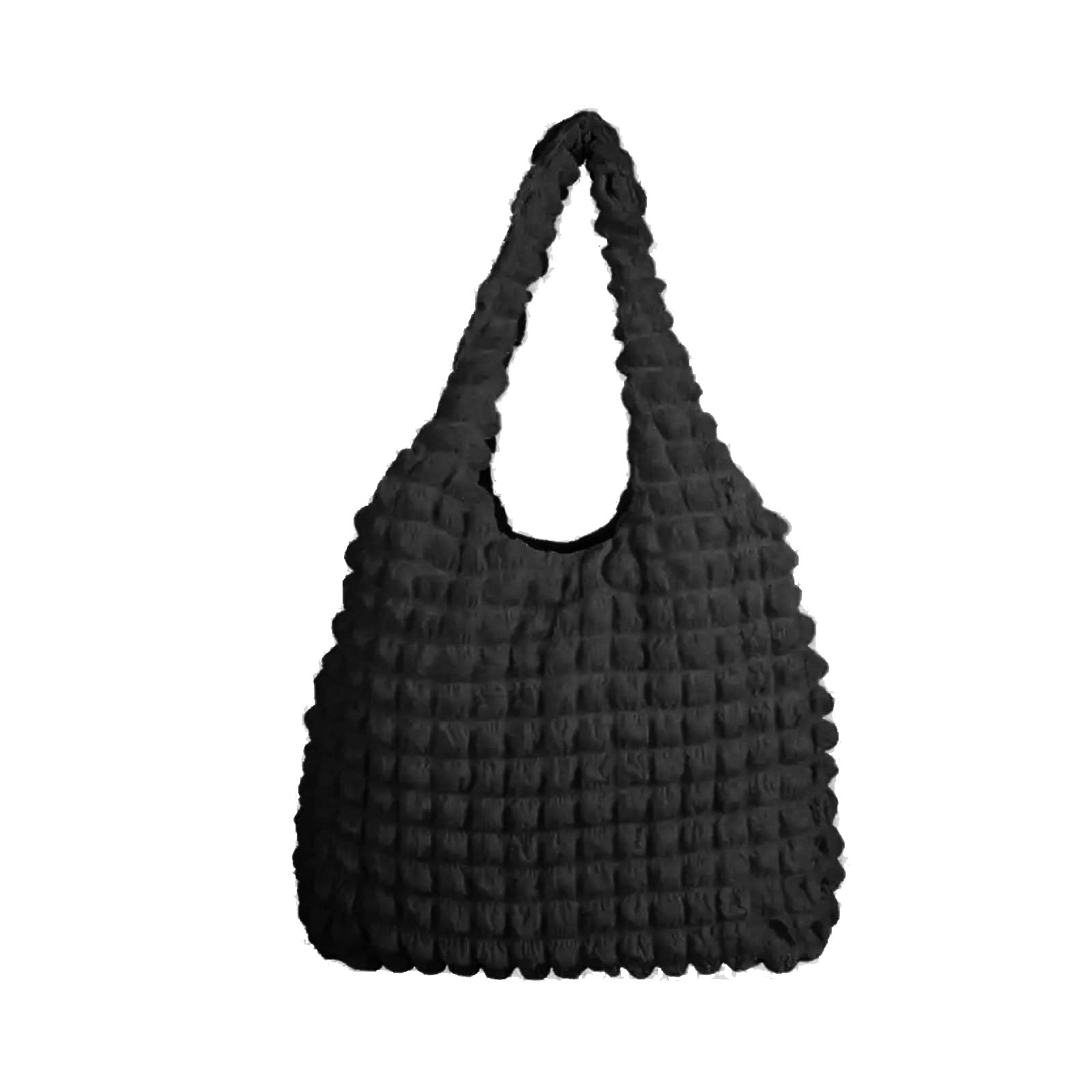 Women Shoulder Bag Lightweight Pleated Cloud Bags Underarm Bag Fashion Winter Quilted Tote Handbag for Girls tote handbag