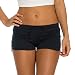 VbrandeD Women's Sexy Yoga Booty Pilates Frensh Terry Basic Shorts Navy Blue M